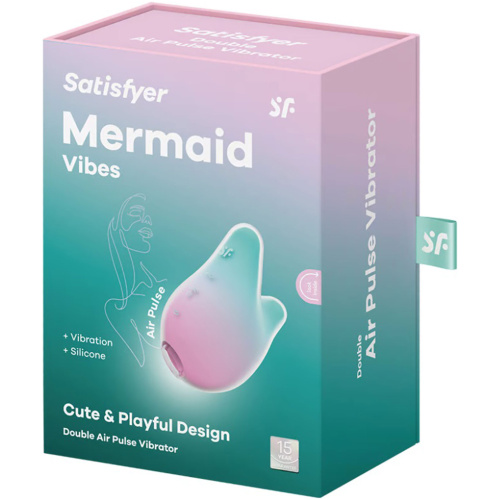 Satisfyer Mermaid Vibes - Mint Pink