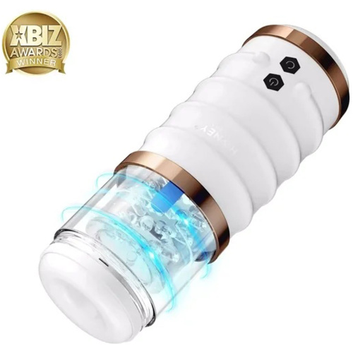 Warrior Thrusting Male Masturbator - White