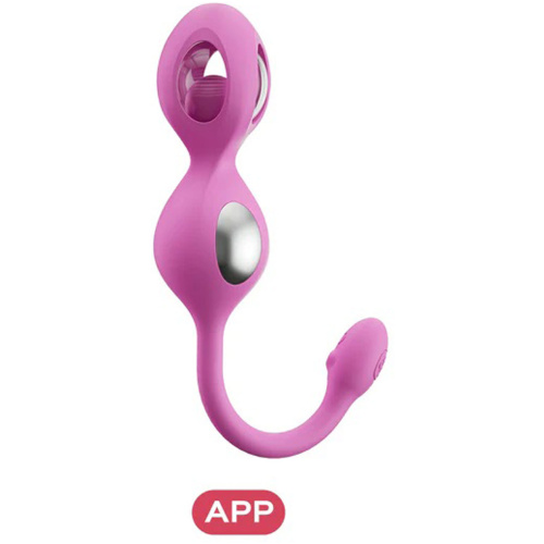 Elektra App-Enabled E-Stim Kegel Trainer Kit -Pink