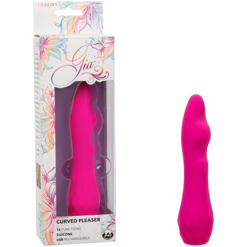 Gia Curved Pleaser - Pink
