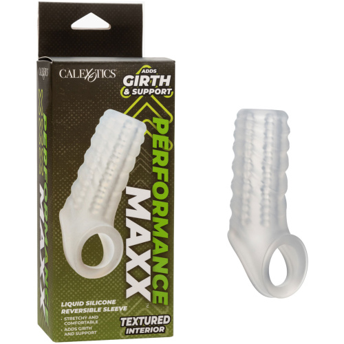Performance Maxx Liquid Silicone Reversible Sleeve - Clear