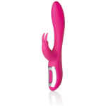 Sensuelle Femme Giselle 10 and 3 Function Rechargeable Rabbit Massager - Magenta