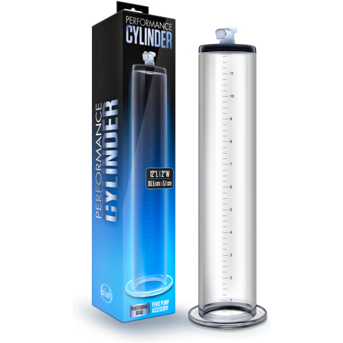 Performance - 12 Inch X 2 Inch Penis Pump Cylinder - Clear