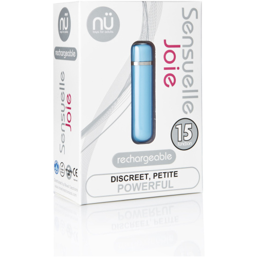 Sensuelle Joie 15 Function Bullet - Blue