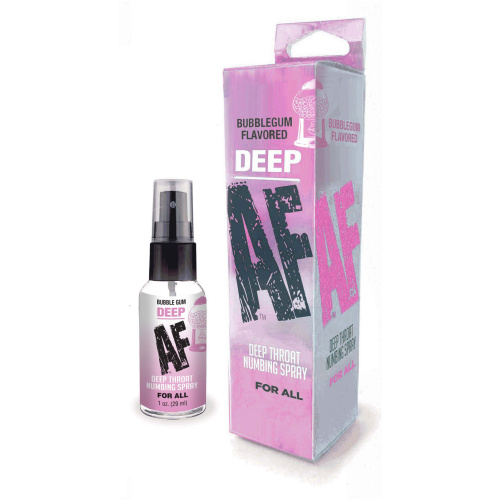 Deep Af Throat Numbing Spray 1oz – Bubblegum