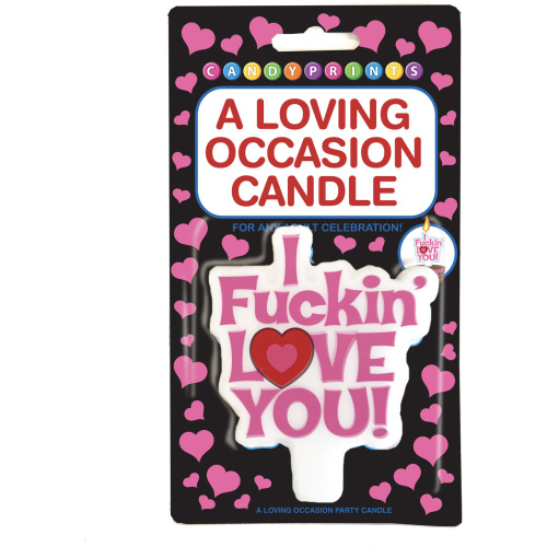 I F*Ckin Love You Candle