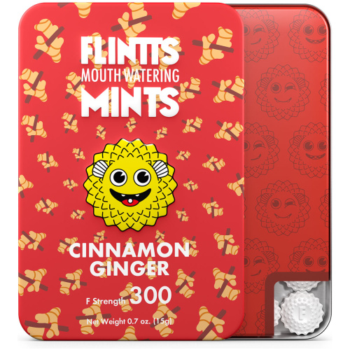 Flintts Mouth Watering Mints Cinnamon Ginger -  F-Strength 300