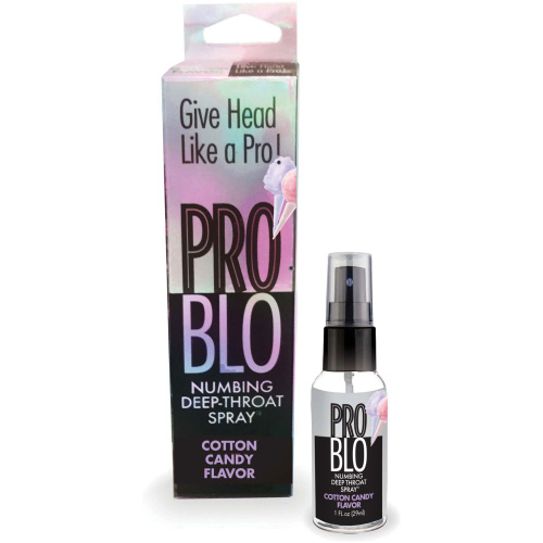 Pro Blo Throat Numbing Spray 1oz - Cotton Candy
