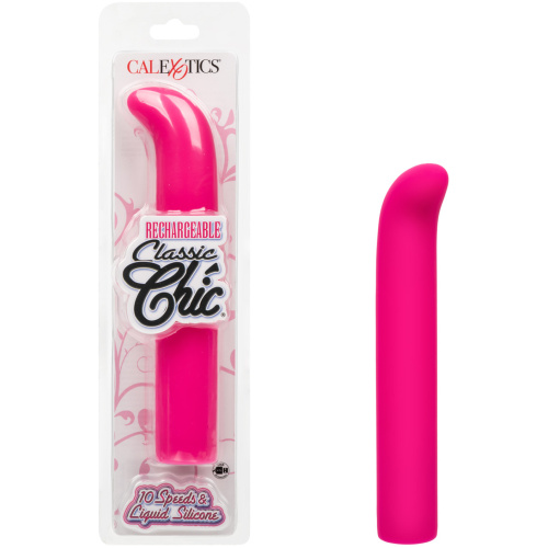 Rechargeable Classic Chic Standard "G" Vibrator - Pink