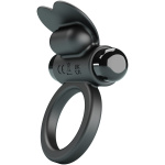 Vibrating Penis Ring Debonaire - Black
