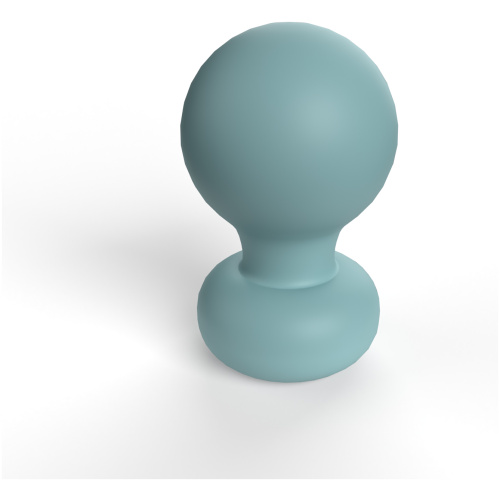 Screaming O Cuties Palmy Palm Vibrator - Powder Blue