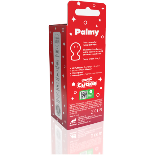 Screaming O Cuties Palmy Palm Vibrator - Powder Blue