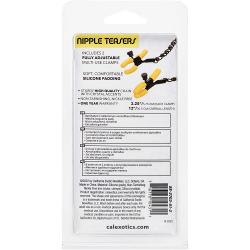Boundless Nipple Teaser - Yellow/black