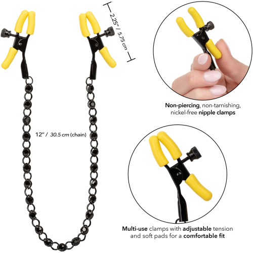 Boundless Nipple Teaser - Yellow/black