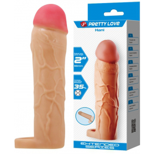 Hani Extended Penis Sleeve - Light