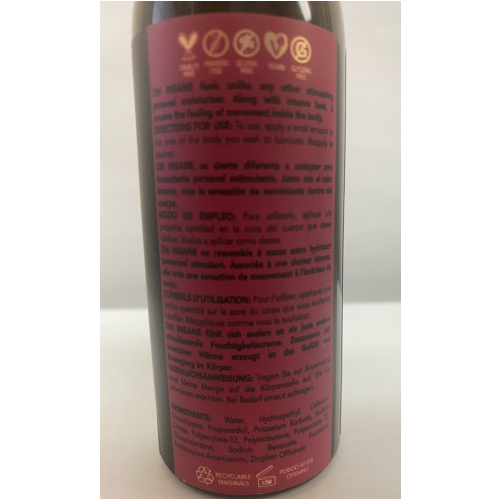 On Insane Ultra-Stimulating Personal Moisturizer - 4oz Cherry Pop