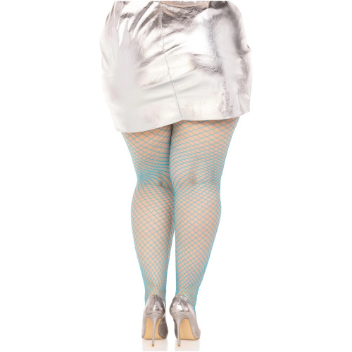 Spandex Industrial Net Tight - 1x/2x - Neon Blue