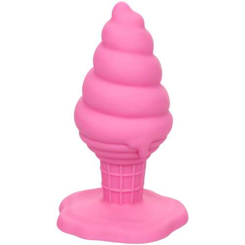 Naughty Bits Yum Bum Ice Cream Cone Butt Plug - Pink