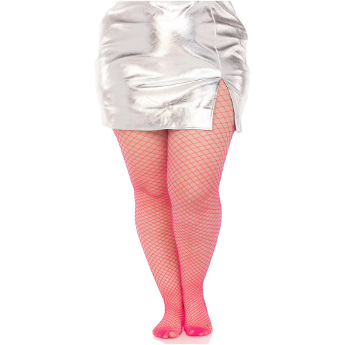 Spandex Industrial Net Tight - 1x/2x - Neon Pink