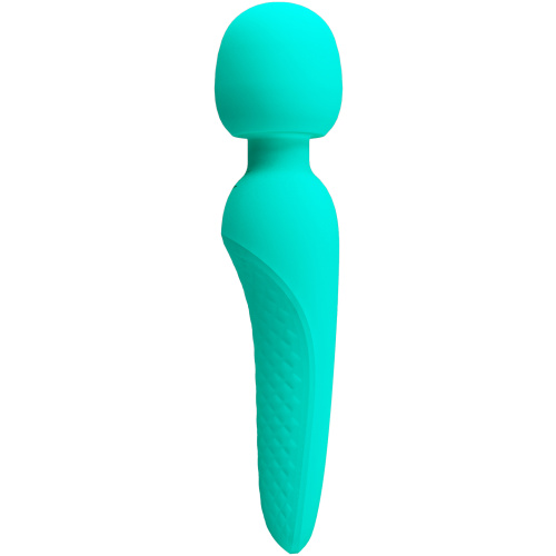 Meredith Super Soft Silicone Wand - Turquoise