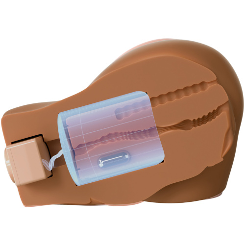 Back That Ass Up Auto Mega Masturbator - Brown