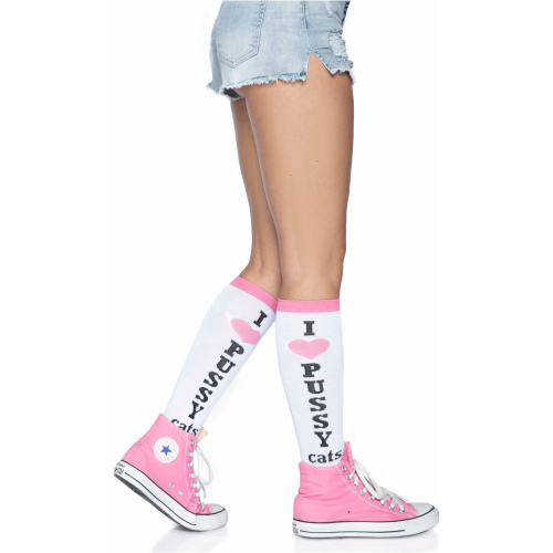 Pussycat Knee Highs