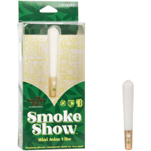Naughty Bits Smoke Show Mini Joint Vibe - White