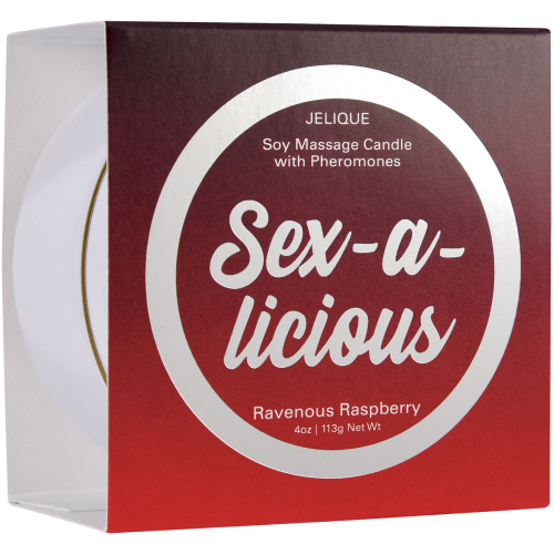 Mood Candle - Sex-a-Licious - Ravenous Raspberry - 4 Oz. Jar