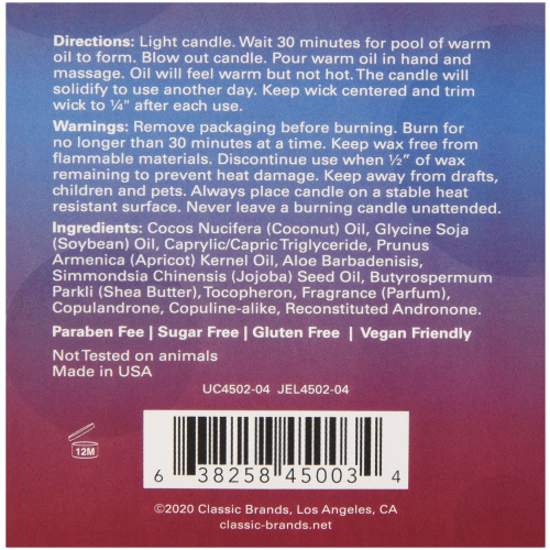 Mood Candle - Sex-a-Licious - Ravenous Raspberry - 4 Oz. Jar