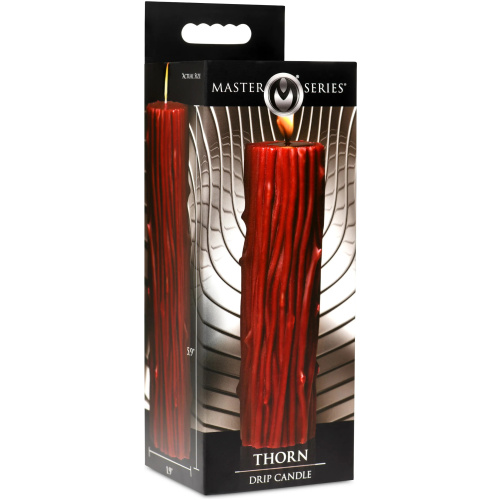 Thorn Drip Candle - Red