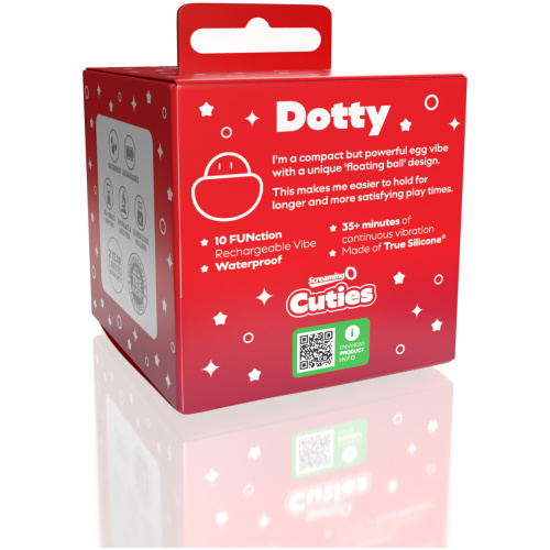 Screaming O Cuties Dotty Egg Vibrator - Dusty Rose