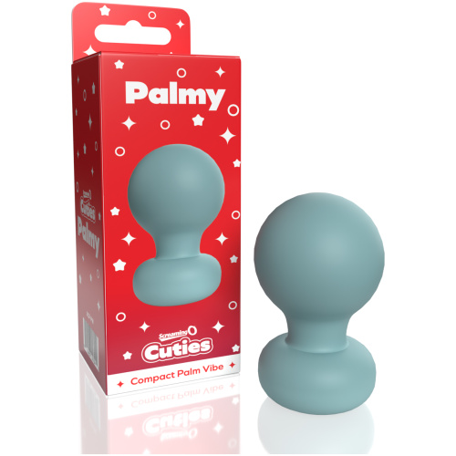 Screaming O Cuties Palmy Palm Vibrator - Powder Blue