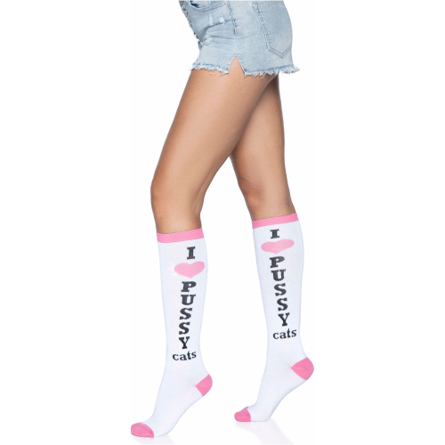 Pussycat Knee Highs