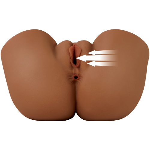 Back That Ass Up Auto Mega Masturbator - Brown