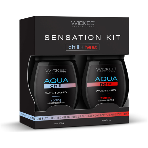 Sensation Kit Cooling and Warming Intimate  Lubricants 1.5 Fl Oz