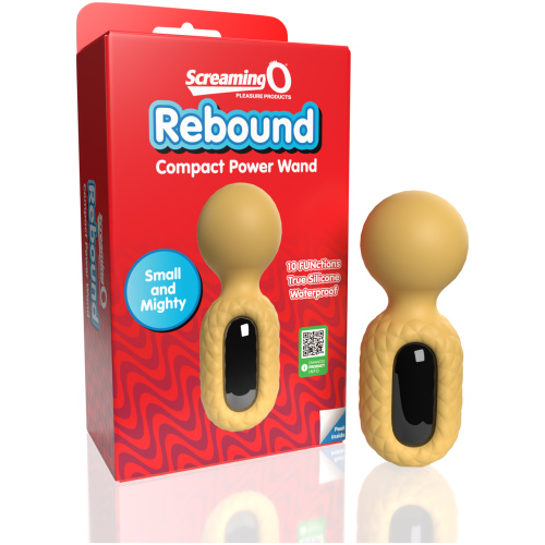 Screaming O Rebound Compact Power Wand - Bumblee Yellow