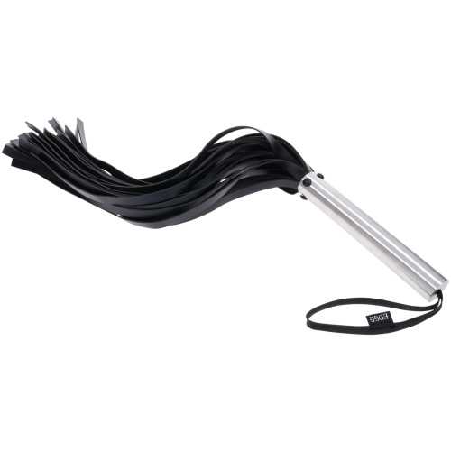 Edge Flogger - Black / Silver