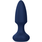 Booty Buzzer Remote Control Vibrating Plug - Blue
