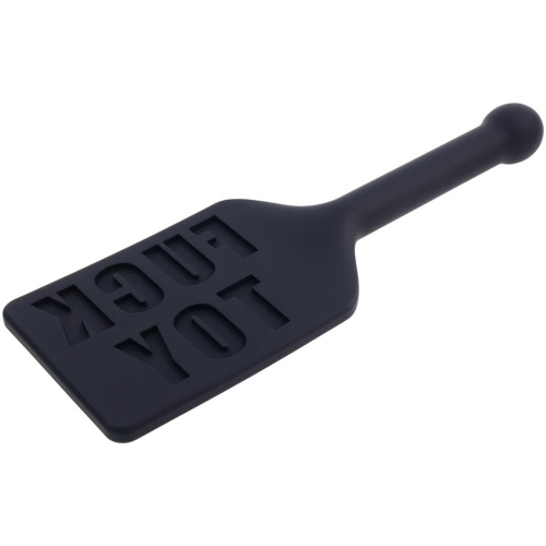 Edge Fuck Toy Silicone Paddle - Black