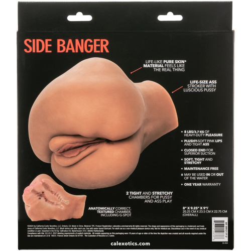 Stroke It Side Banger - Brown