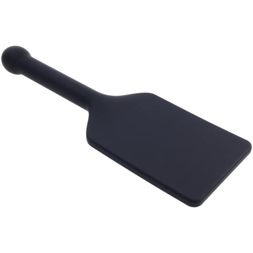 Edge Fuck Toy Silicone Paddle - Black