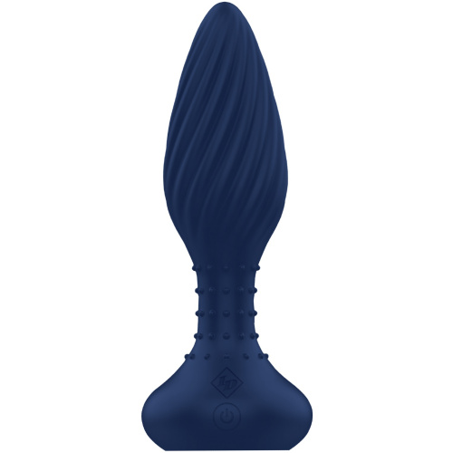 Maxrim Remote Control  Rimming Plug - Blue