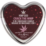 Hemp Seed 3 in 1 Massage Candle Crack the Whip 4.7oz