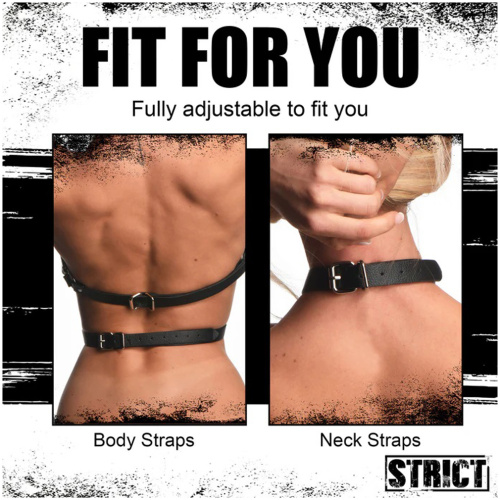Female Body Harness- L/xl Black