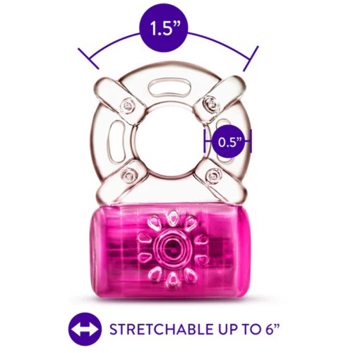 Play With Me Pleaser Rechargeable C-Ring Pink