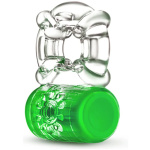 Play With Me Pleaser Rechargeable C-Ring Neon-Green