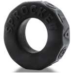 Sprocket Comfort No-Roll Cockring - Black