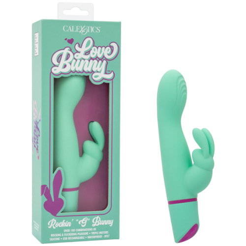 Love Bunny Rockin’ “G” Bunny - Green