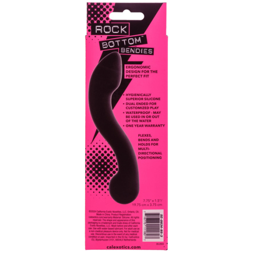 Rock Bottom Bendies Ecsta-Flex Probe - Black