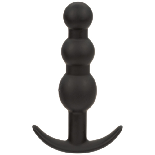 Boundless Vibrating X5 Beaded Plug - Black